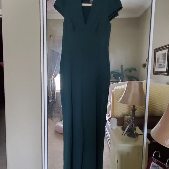 Vince Camuto teal jumpsuit - Picture 8 of 8